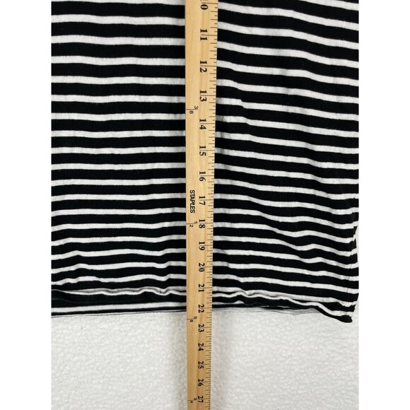 Madewell Triblend Ex-Boyfriend Tee Women’s Size S Baden Stripe Long Sleeve - Picture 6 of 9